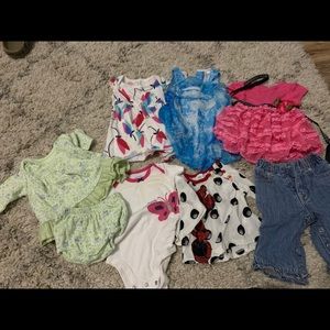 3 Month And 3-6 Month Clothe’s Baby Girl Bundle
